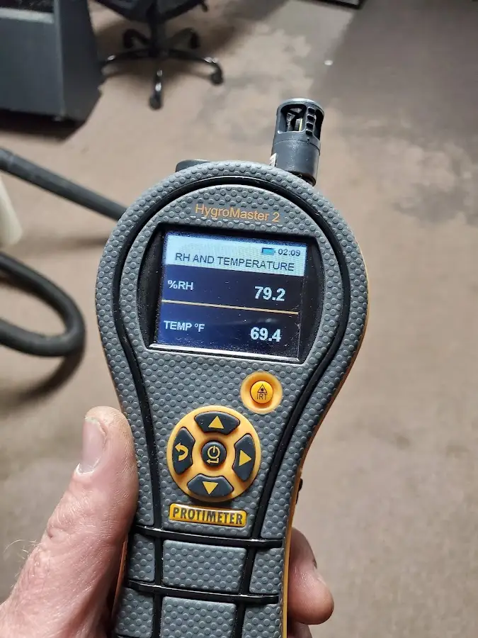Moisture meter humidity assessment for Fire & Smoke Damage Restoration in Dunlap